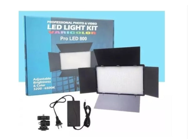 Panel Luz Led Profesional con Trípode B800
