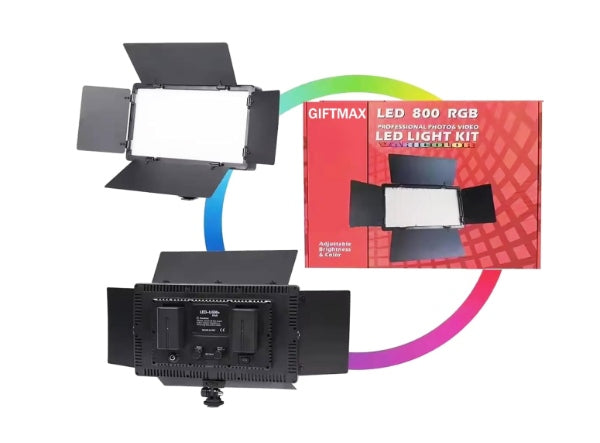 Panel Rgb iluminación Profesional 800 Led