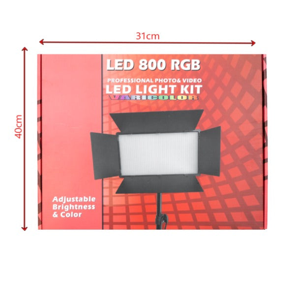 Panel Rgb iluminación Profesional 800 Led