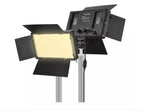Panel Led y Tripode Luz Calida y Blanca B600