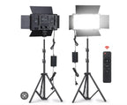 Panel Led y Tripode Luz Calida y Blanca B600