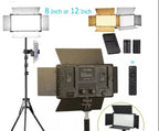 Panel Led y Tripode Luz Calida y Blanca B600