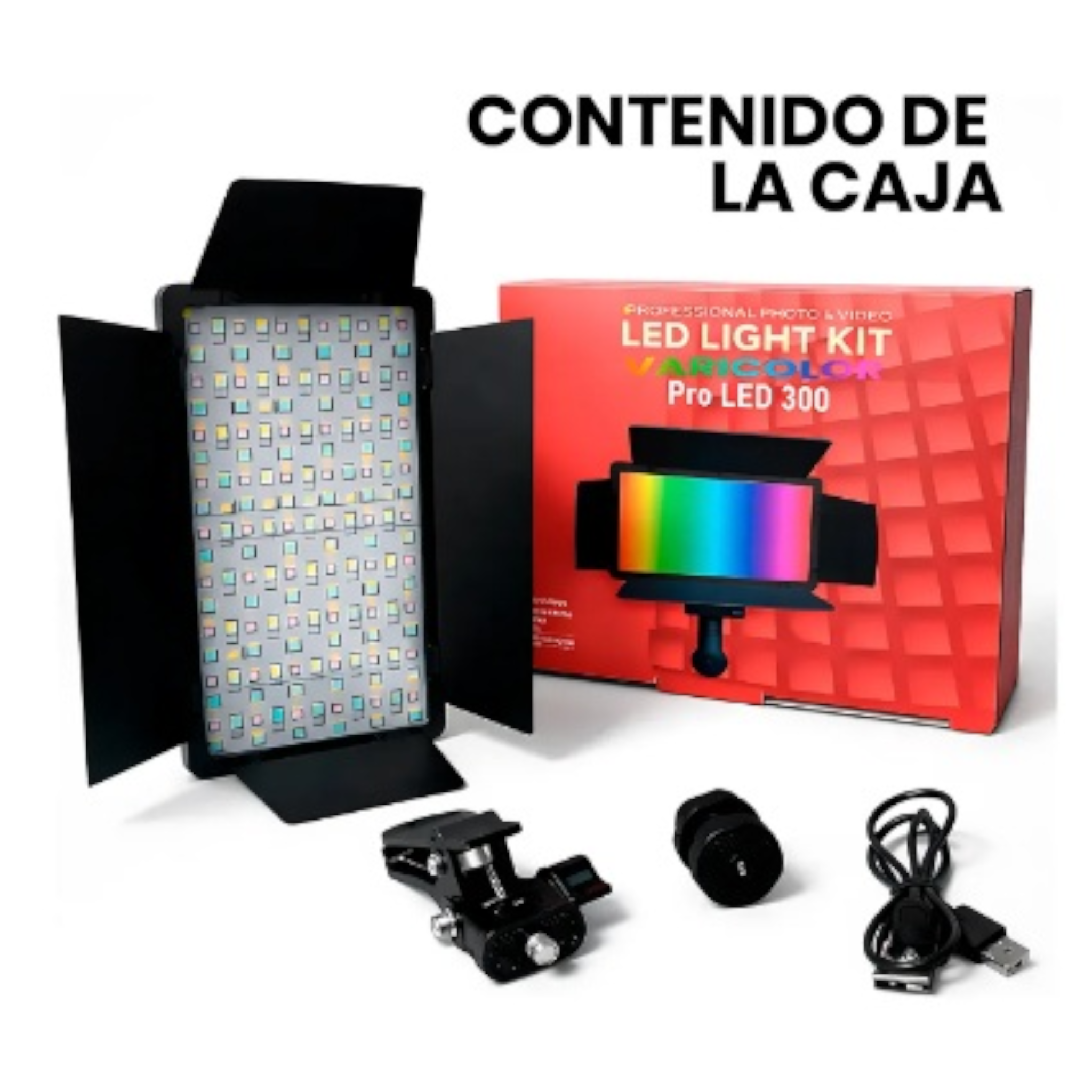 Mini Panel Led RGB de iluminación