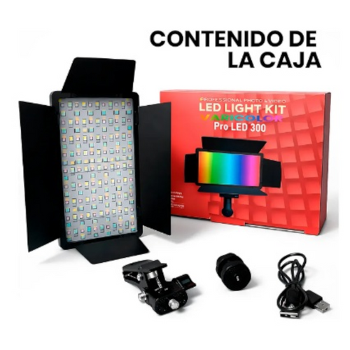 Mini Panel Led RGB de iluminación