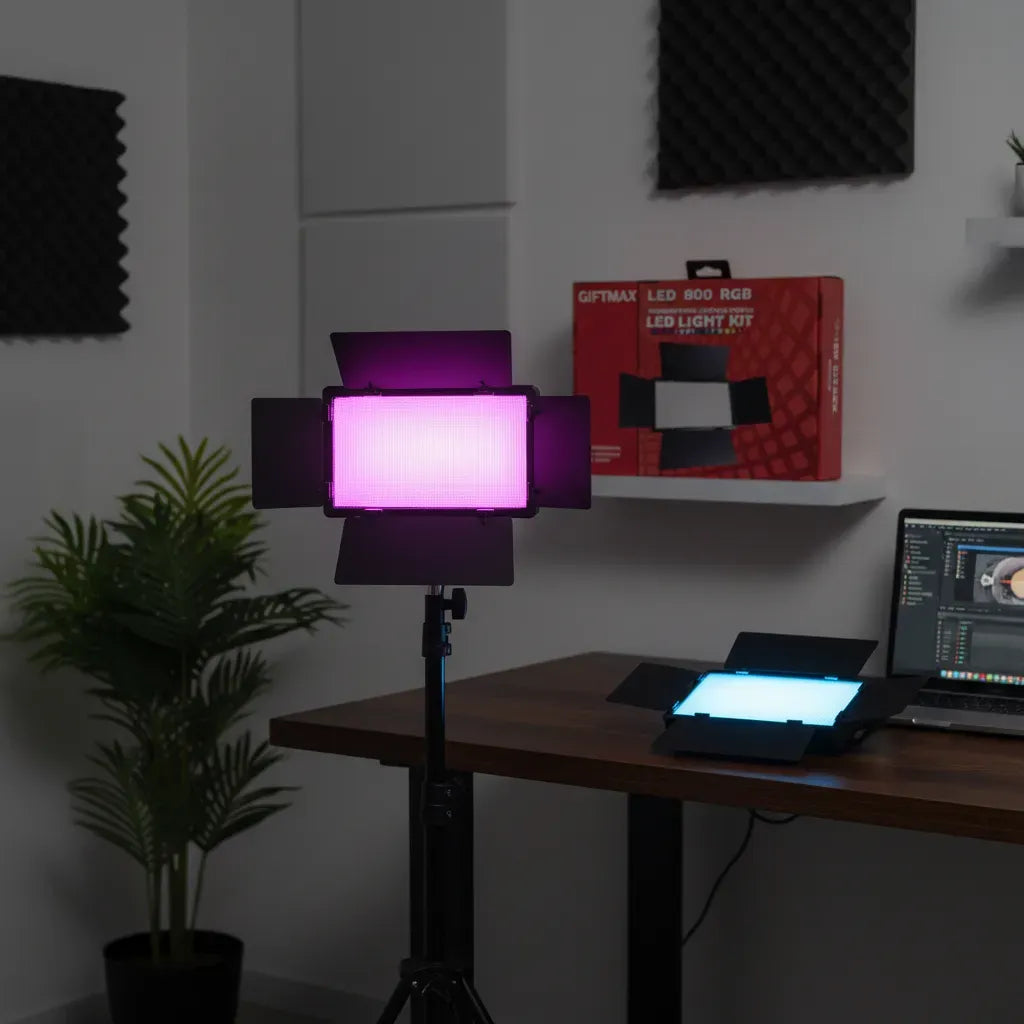 Panel Luz led RGB para fotografía b600