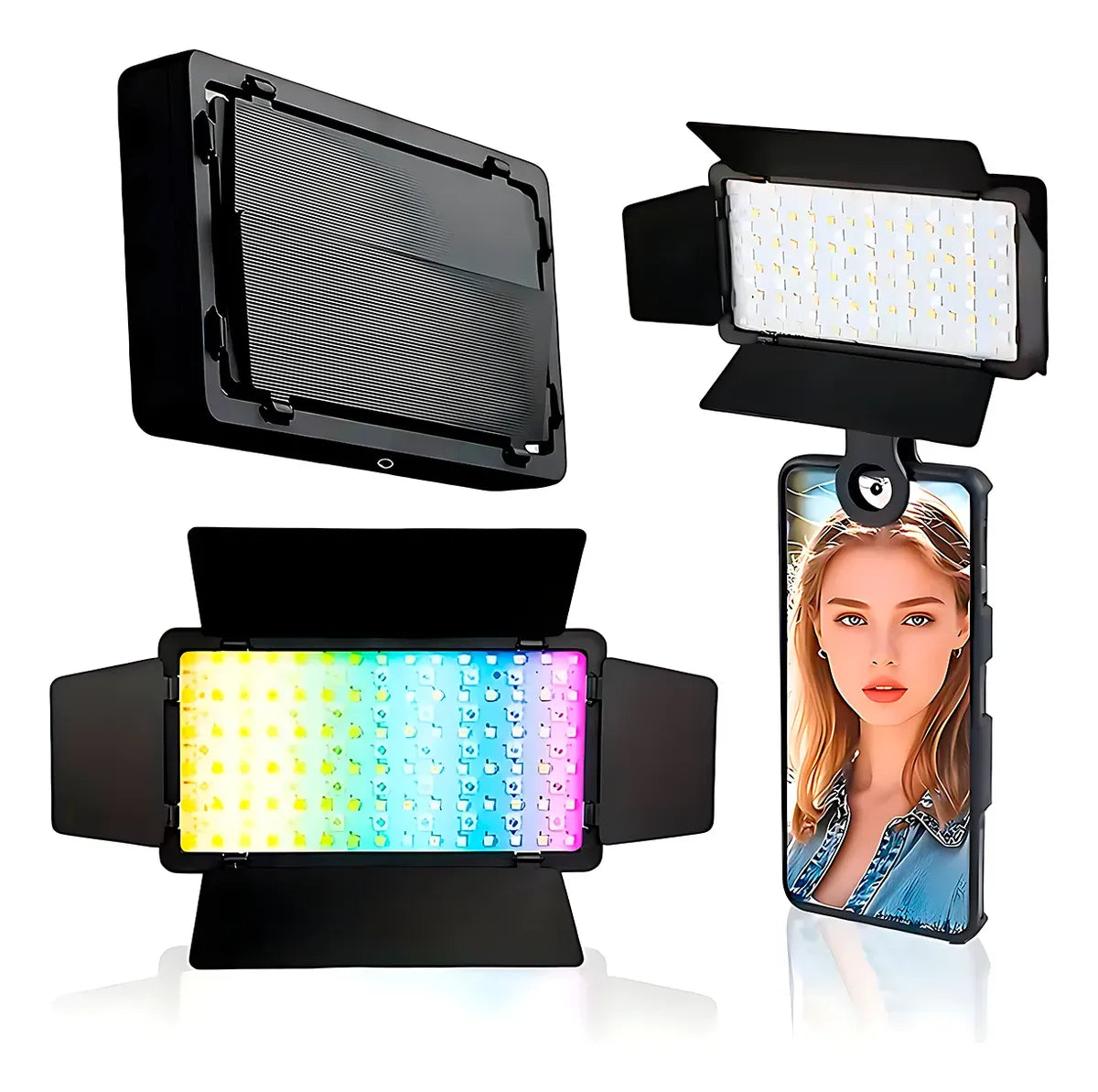Mini Panel Led RGB de iluminación